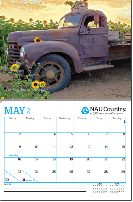 2022 Nau Country Photo Calendar Contest | Nau Country Insurance Company